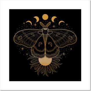 Cecropia Moth | Sun & Moon Posters and Art